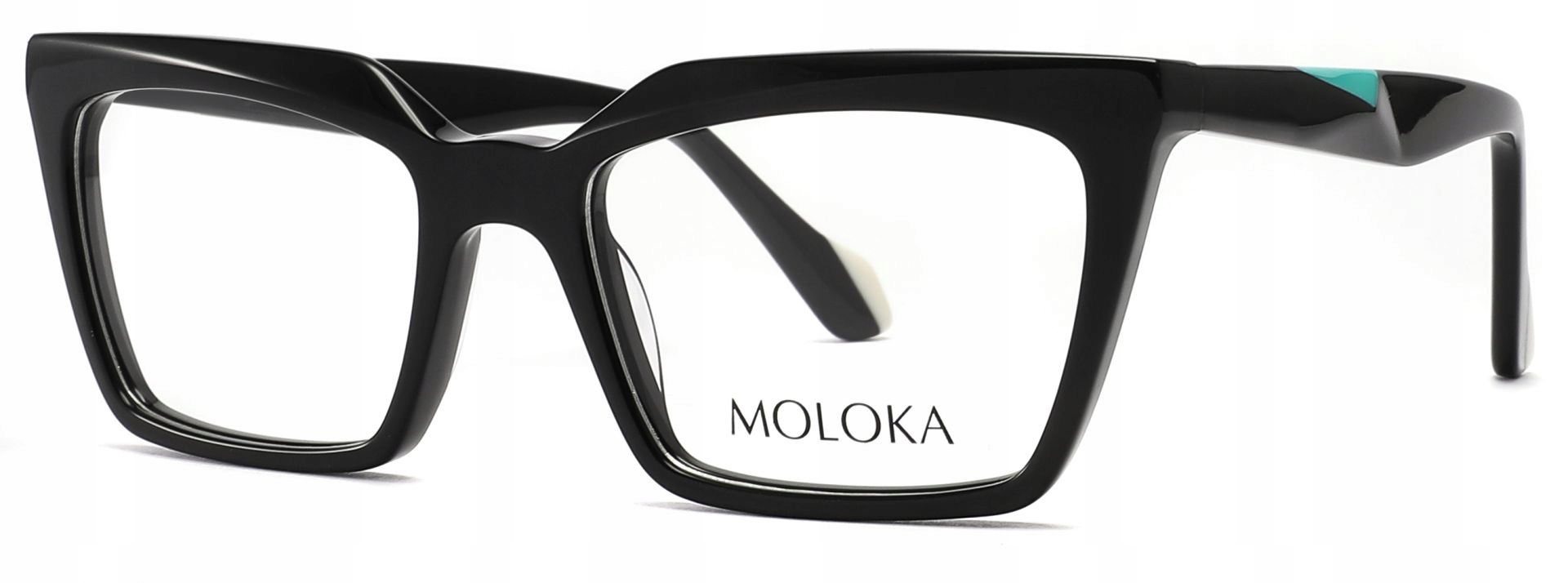 Oprawki Okulary Moloka Vs 2574 C2 Damskie Kocie Czarne