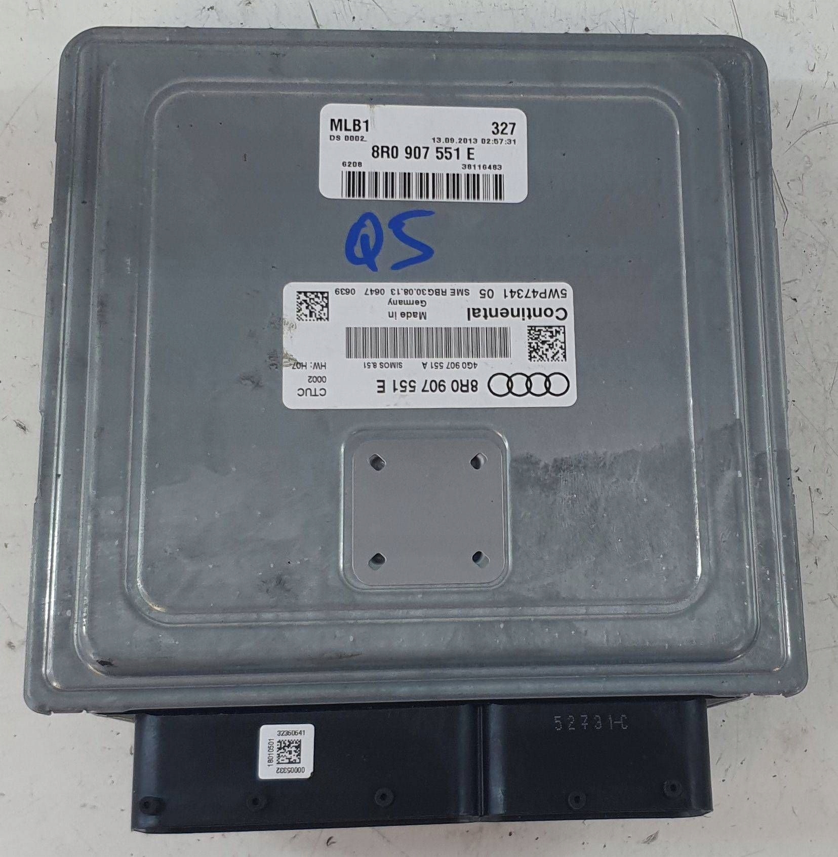 Audi Q5 SQ5 3.0 8R 8r0907551e control unit module ECU computer of the engine