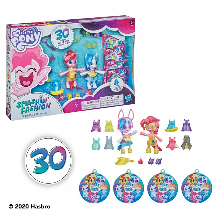 

My Little Pony Kucyk Pinkie I Dj 30 Akc. F1286