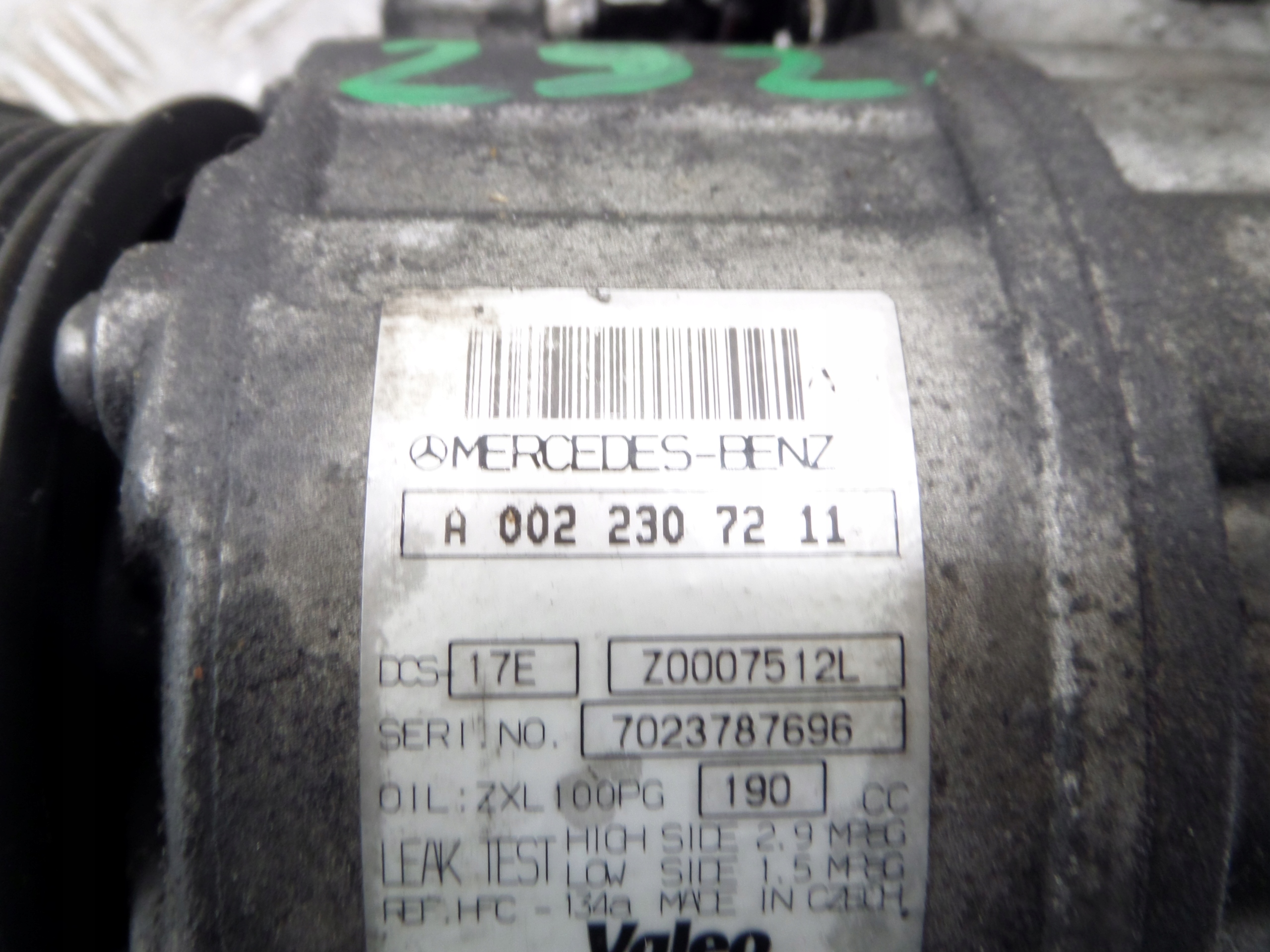 Mercedes-Benz OE A0022307211 0022307211