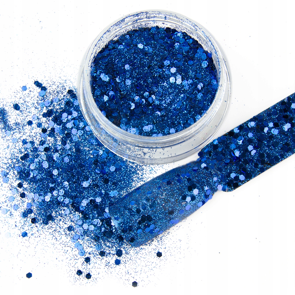 PYŁEK DO PAZNOKCI ELEGANCE EFFECT BROKAT OZDOBA 15