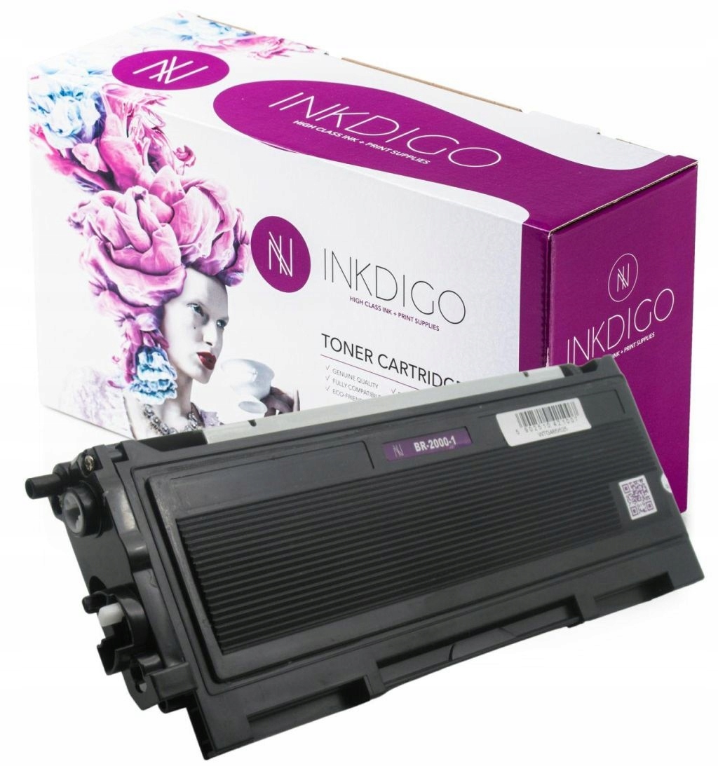 Toner Inkdigo do Brother Tn 2000 Black TN2000