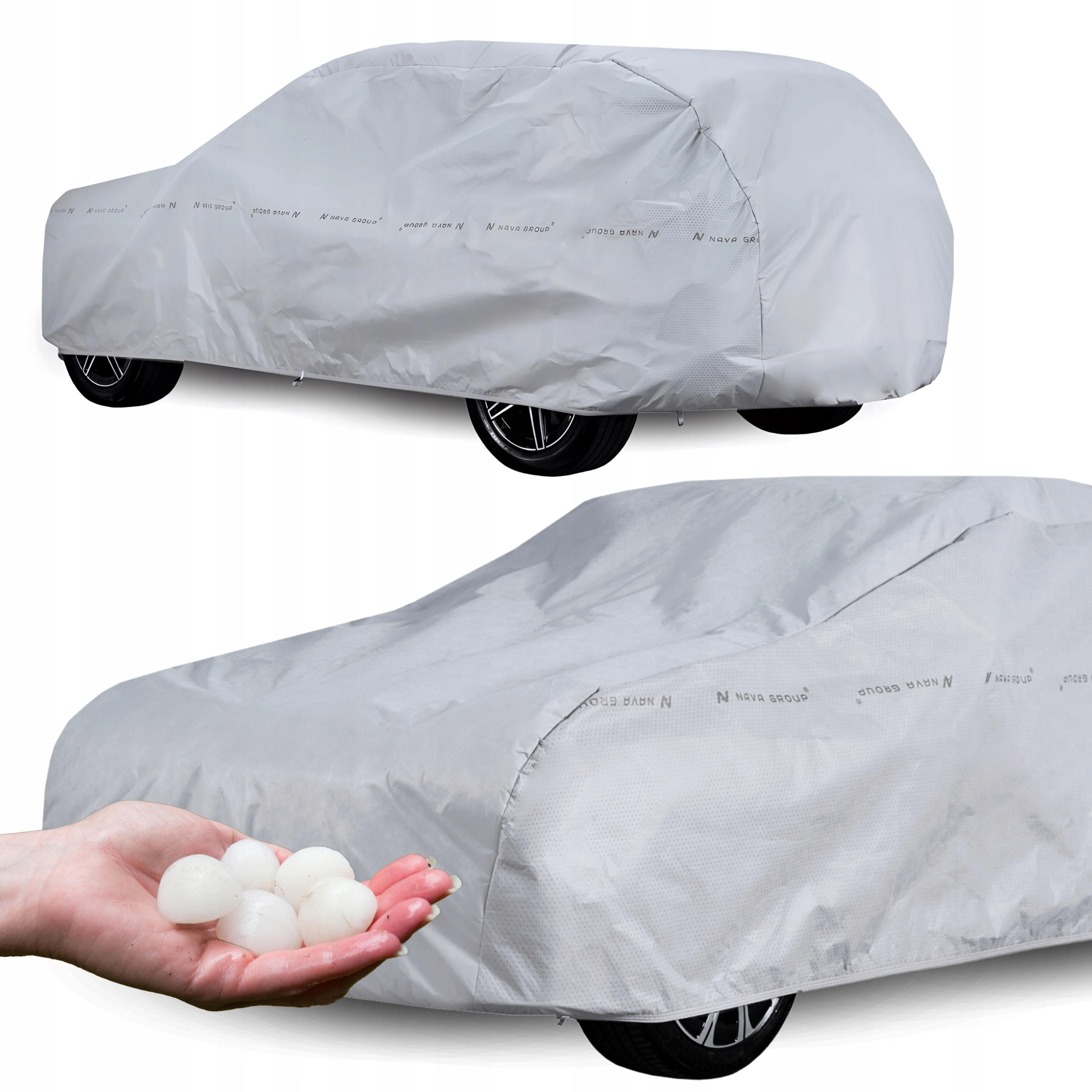 Protipožární autoplachta Suv 530 Antigradový 14 mm