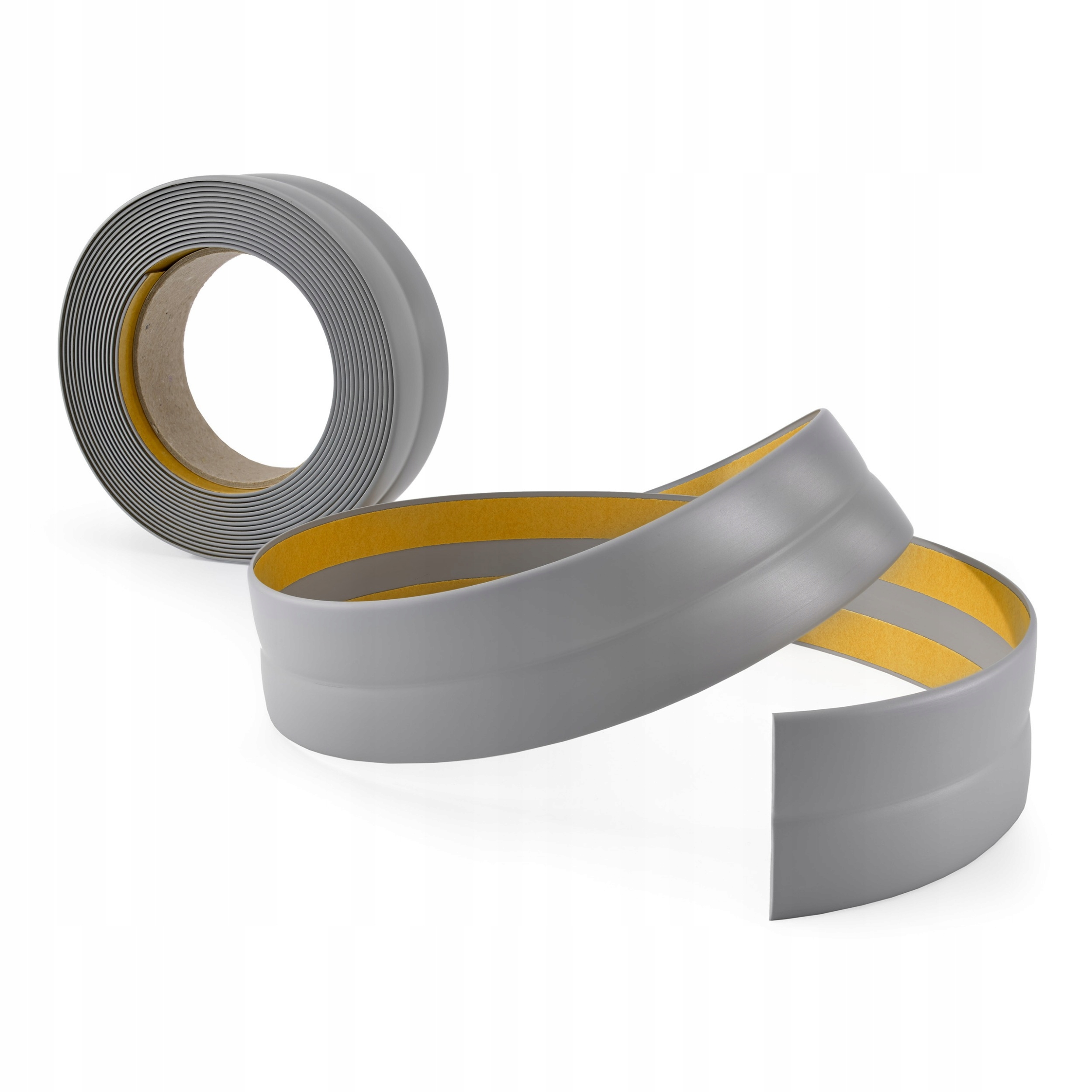 Dokončovací lišta – samolepicí šedá Pvc 18/18 25 m