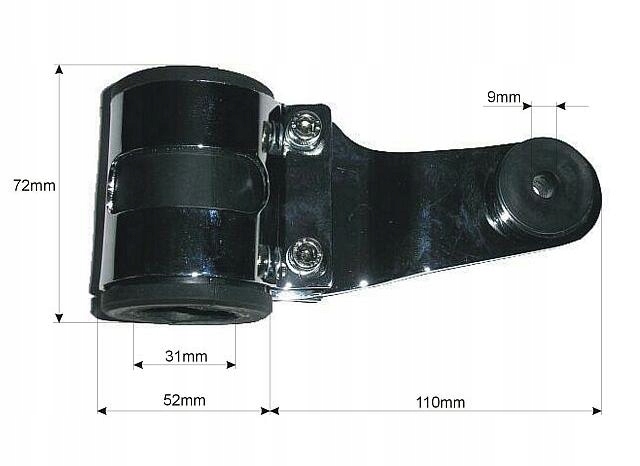 MOTOLP-001 - УНИВЕРСАЛЬНЫЕ ДЕРЖАТЕЛИ ФАР ПЕРЕДНЕЙ ЛАМПЫ