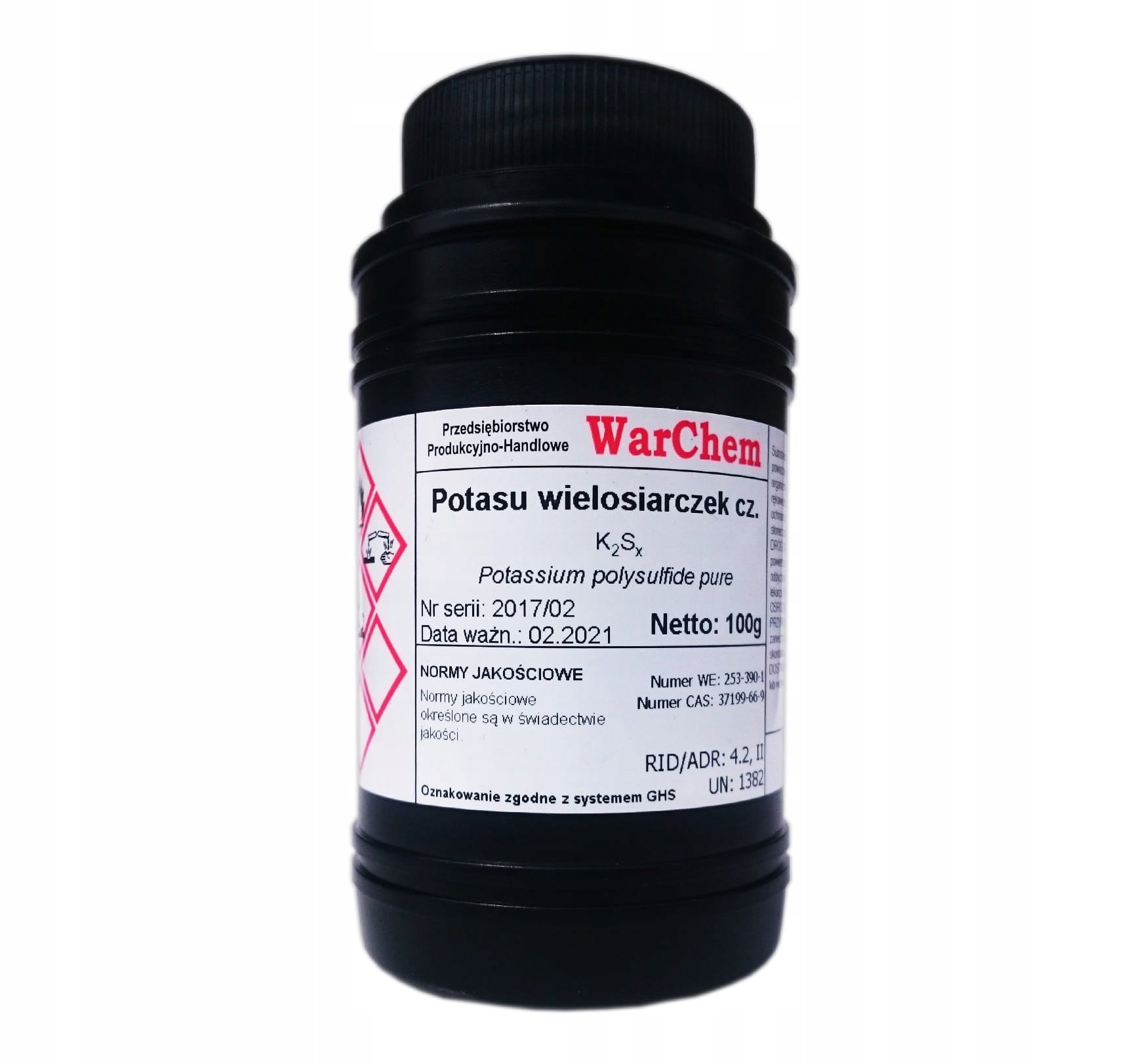 

Wielosiarczek Potasu 100g Warchem [52214]