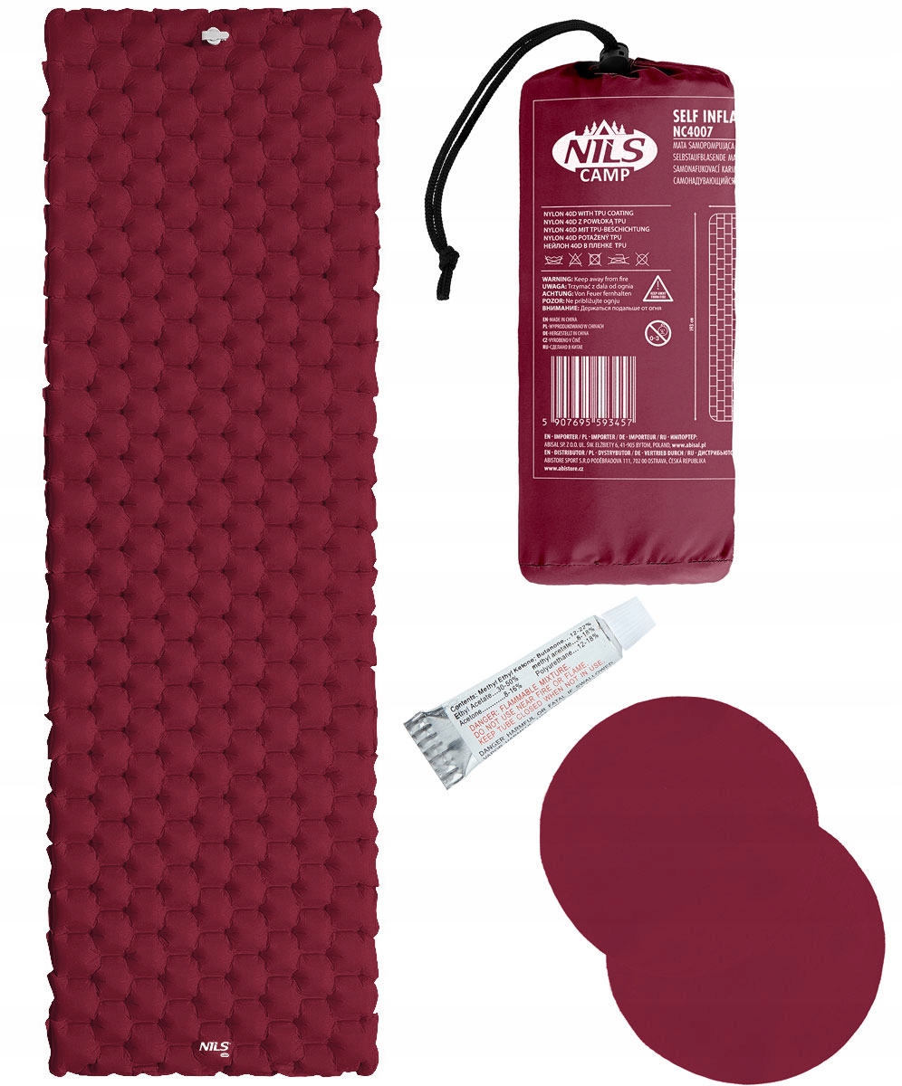 Mata Turystyczna Pod Namiot Pompowana Miękka Nils NC4007
