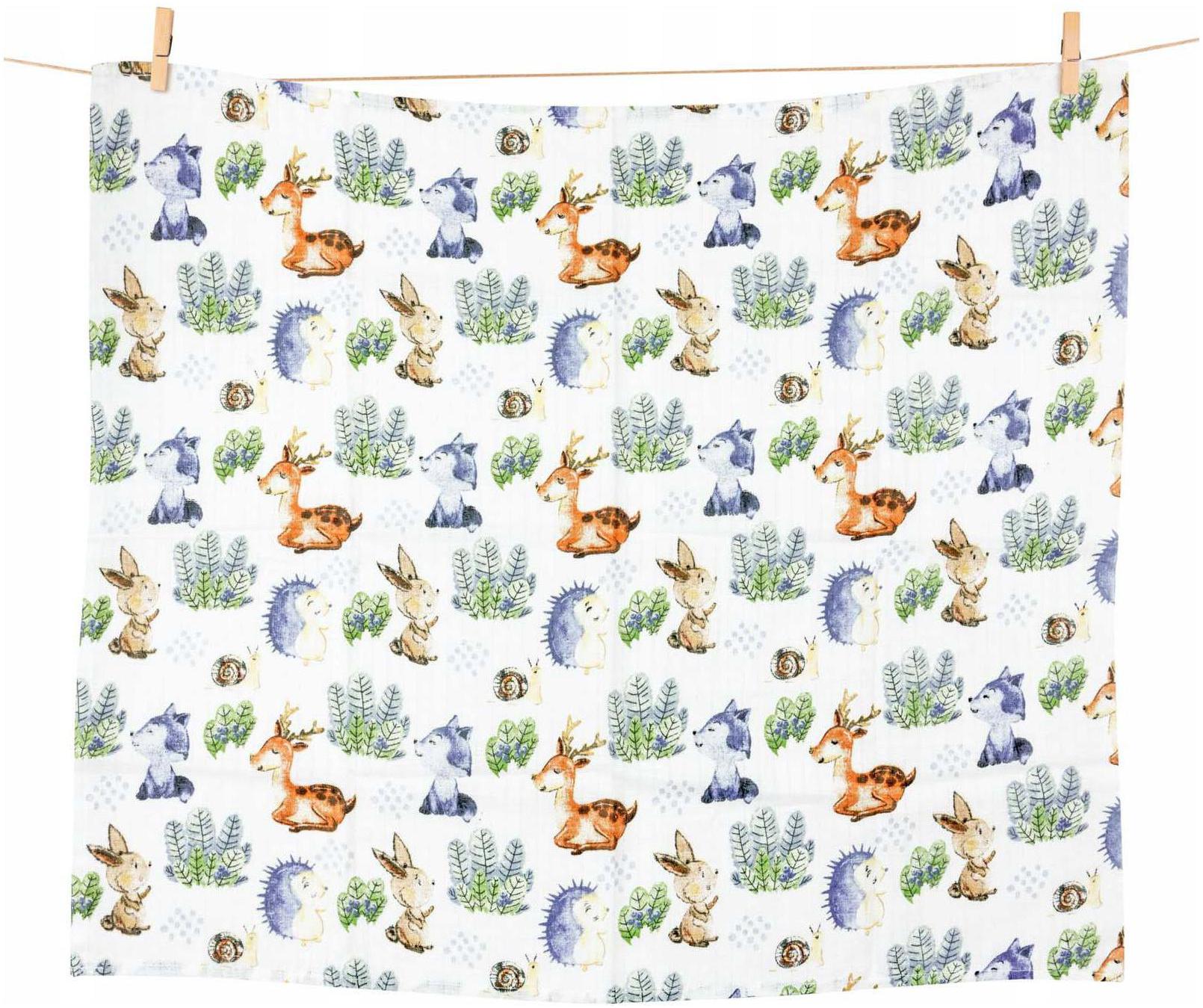 PIELUSZKA WIELORAZOWA Tetrowa KOLOROWA 70x80 cm Rodzaj pieluszek wielorazowe