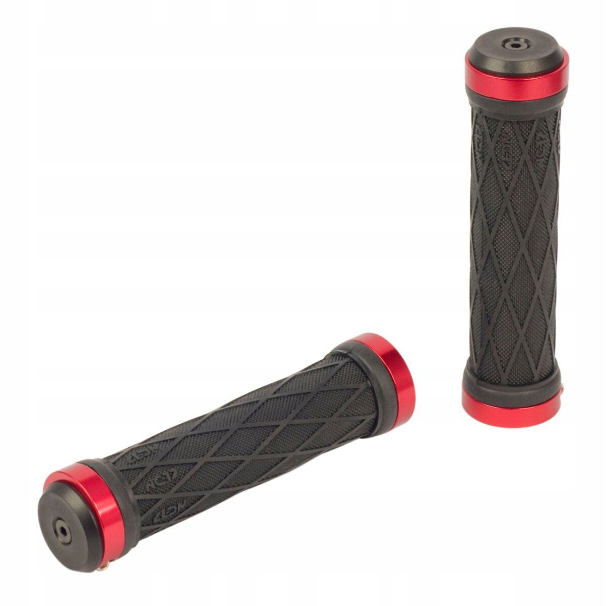 Chwyty NC-17 Take Control II S-Pro Lock-On 28 mm czerwono-czarne