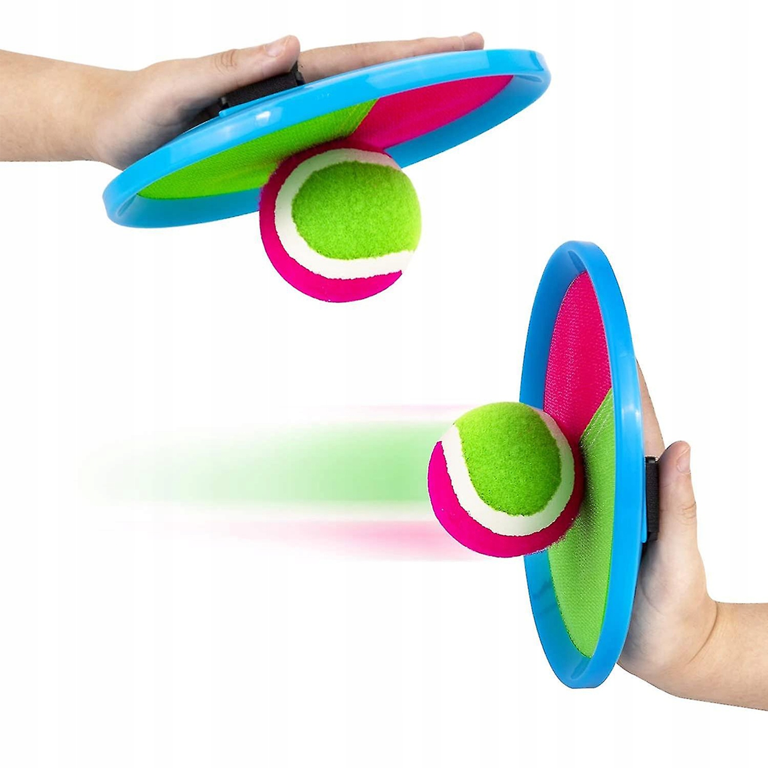 CATCH BALL GRA NA RZEPY RZUCAJ ŁAP 6x PALETKI + 3x PIŁKA Marka Bedee