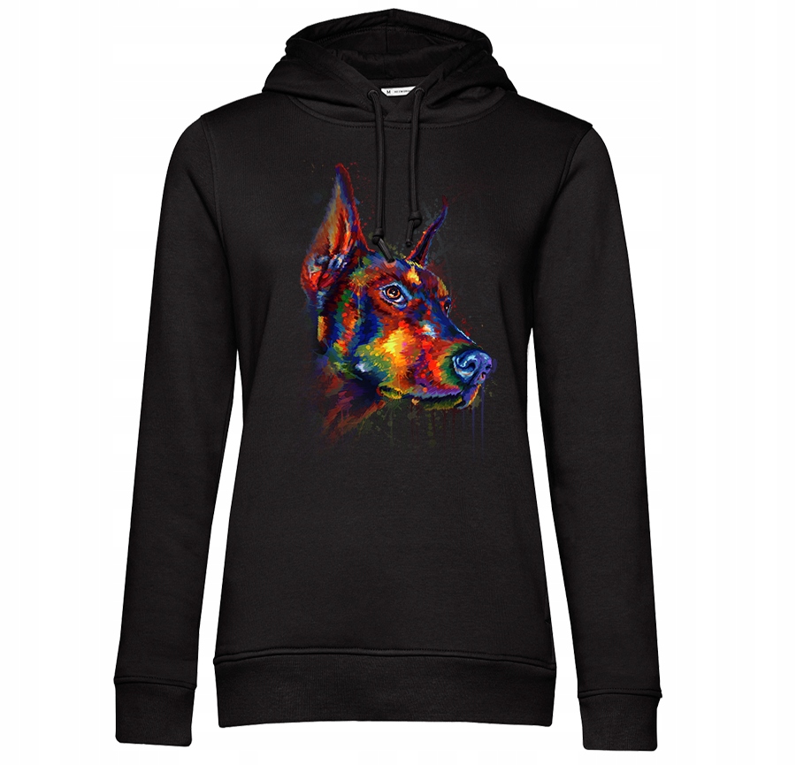 

Bluza damska Doberman Pies Organiczna bawełna XXL