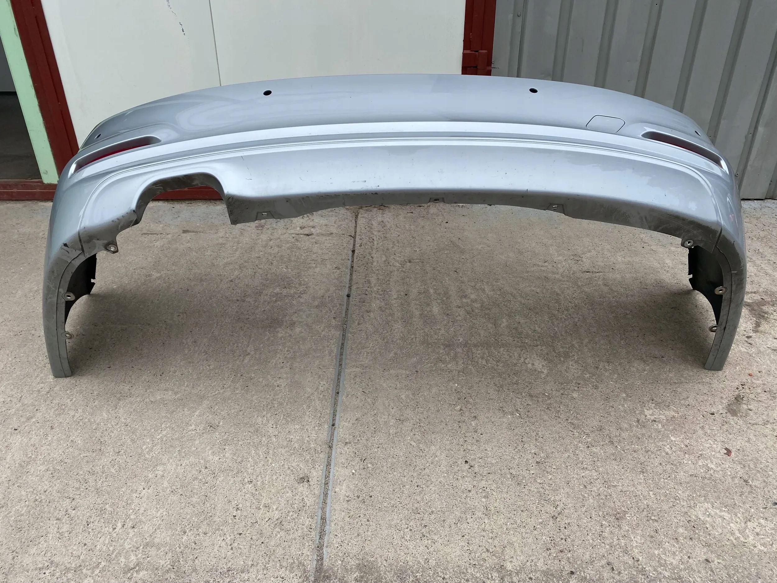 BMW 3 F30 LCI complete bumper rear part PDC A83