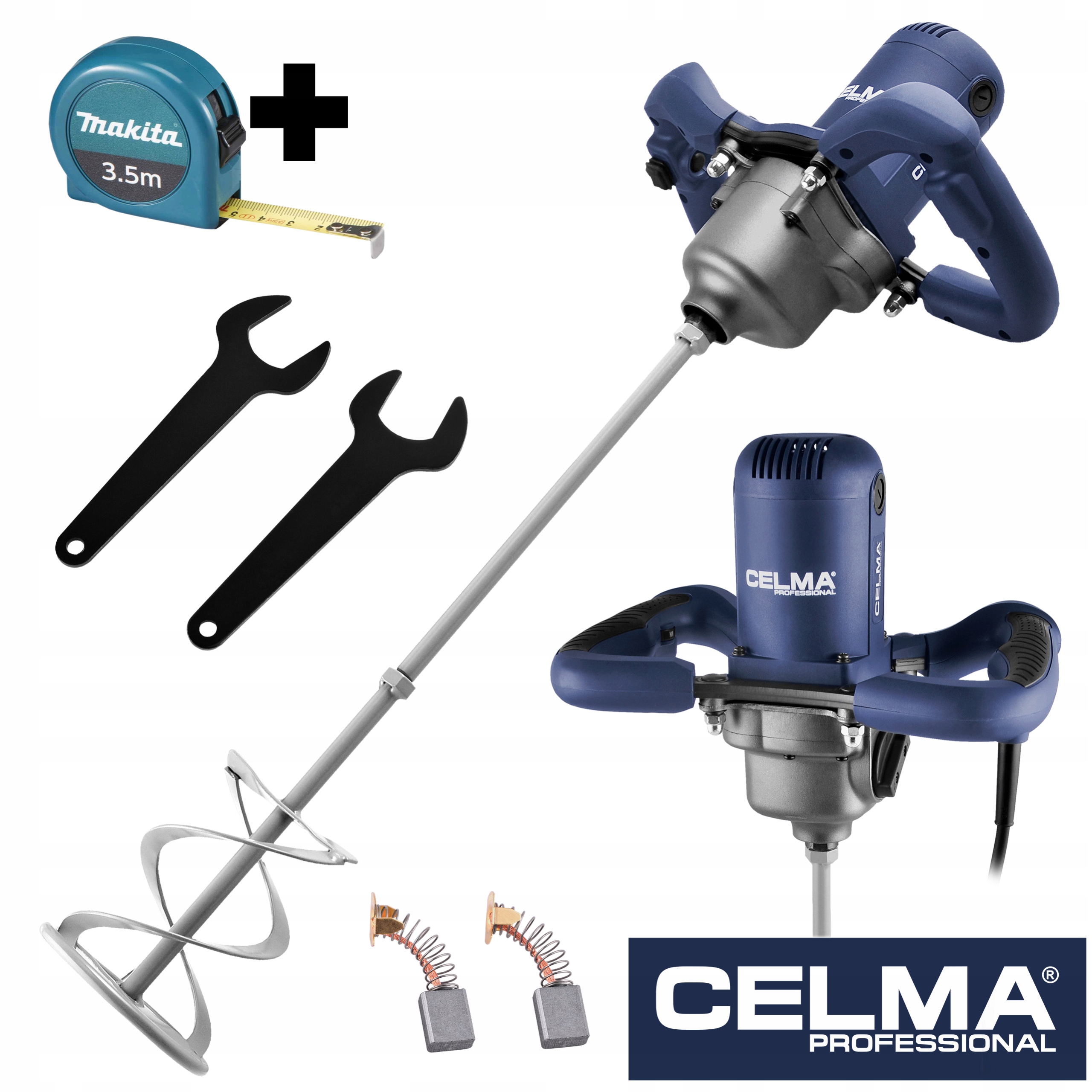 Míchačka Celma Pro PRDa140GEO 1200W+MĚŘÍTKO Makita 3,5m