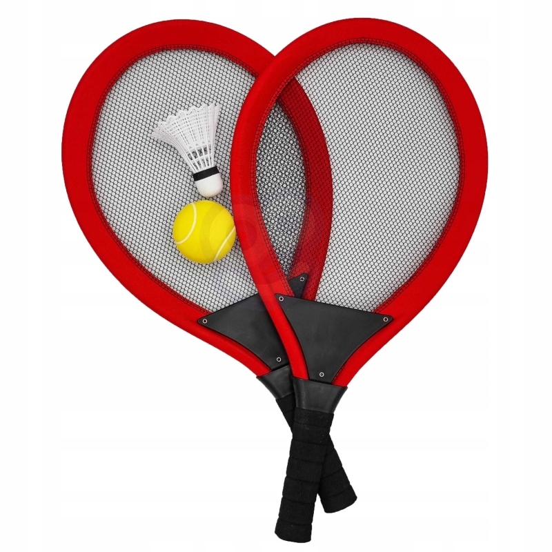 

Zestaw 2x Rakietki do Tenisa Badminton Piłka Lotka