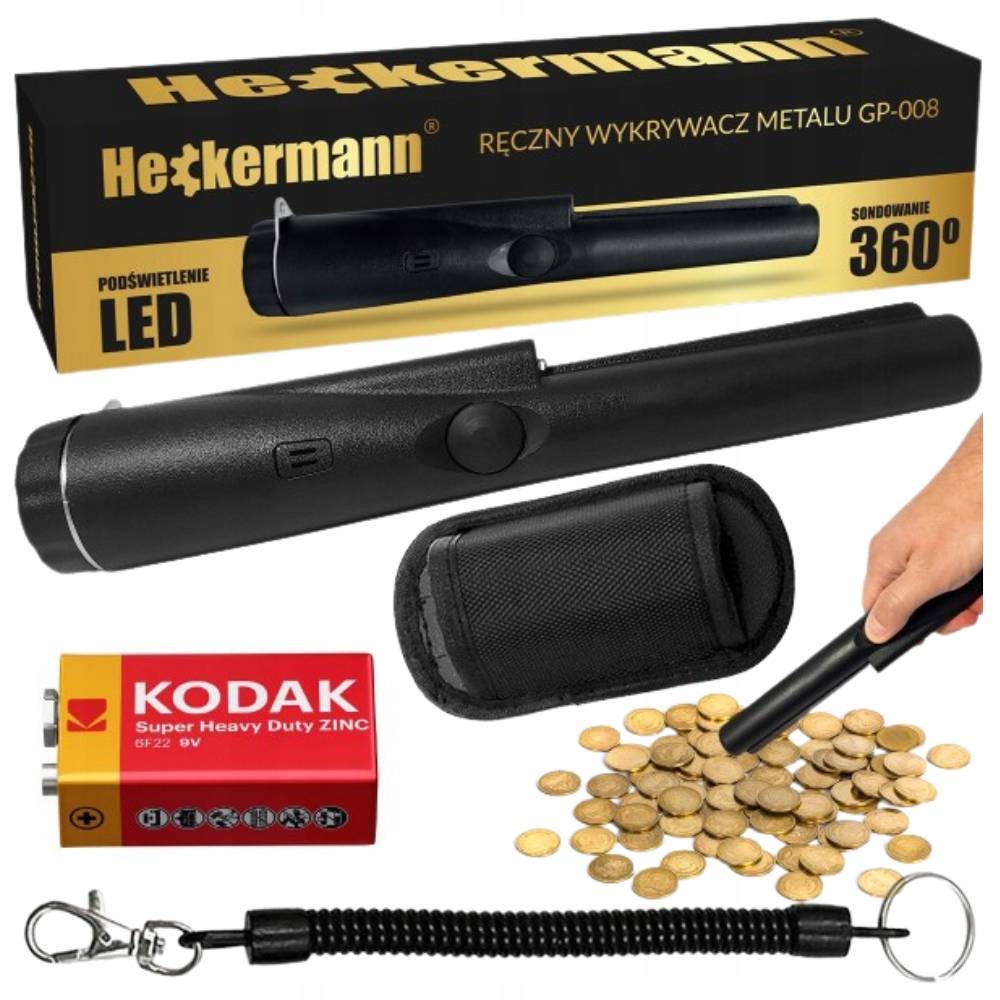 Detektor kovů Gp-pointer Heckermann GP-008