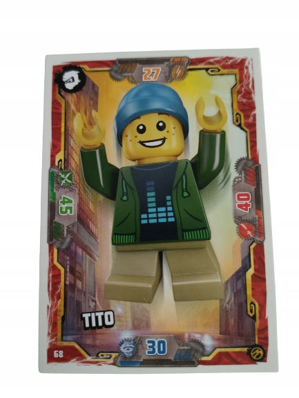 Karta Lego Ninjago Seria 7 Numer 068