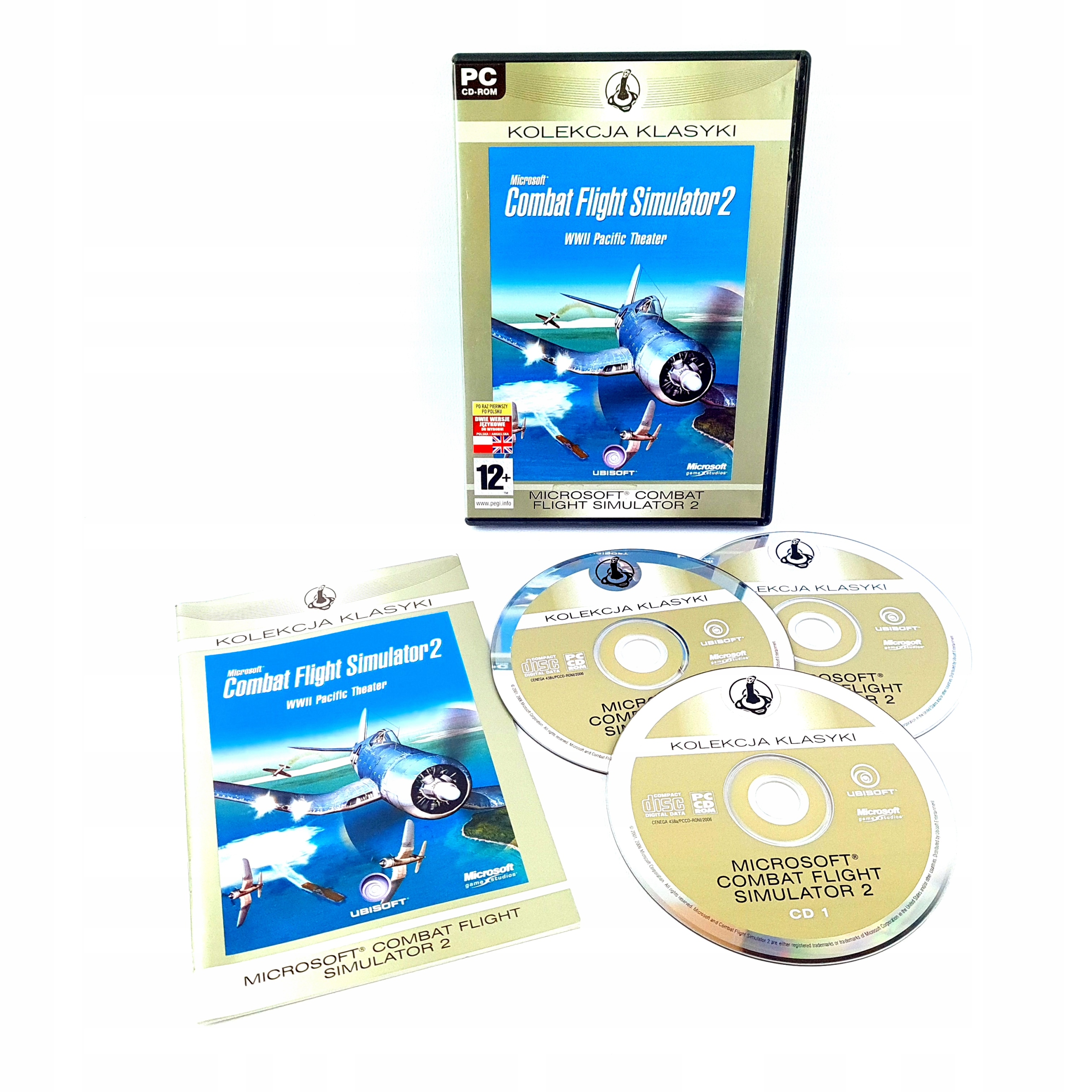 microsoft Combat Flight Simulator WWⅡ MICROSOFT COMBAT FLIGHT SIMULATOR WWII EUROPE SERIES | GRA