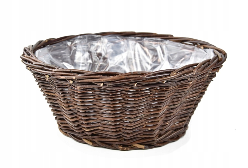 Donica wiklinowa na kwiaty balkon do ogrodu ⌀ 40cm Kod producenta DONW2540F