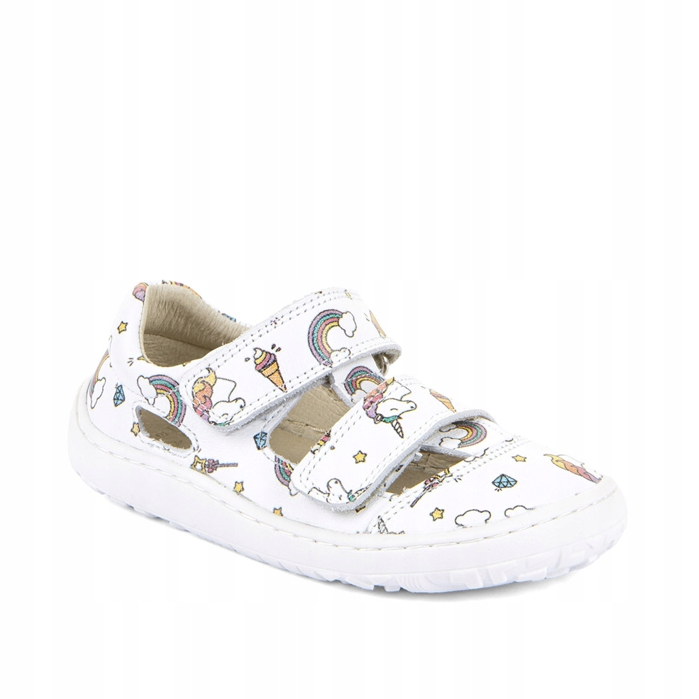 Sandały Froddo G3150291-13 barefoot dziewczęce na rzepy roz.30