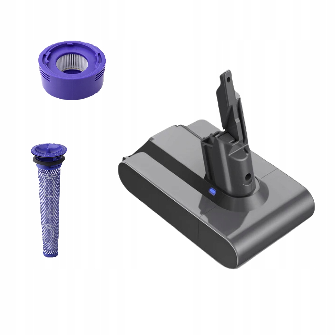 Univerzálna akumulátorová batéria pre Dyson V7 SV11 HH11 6000mAh filtre