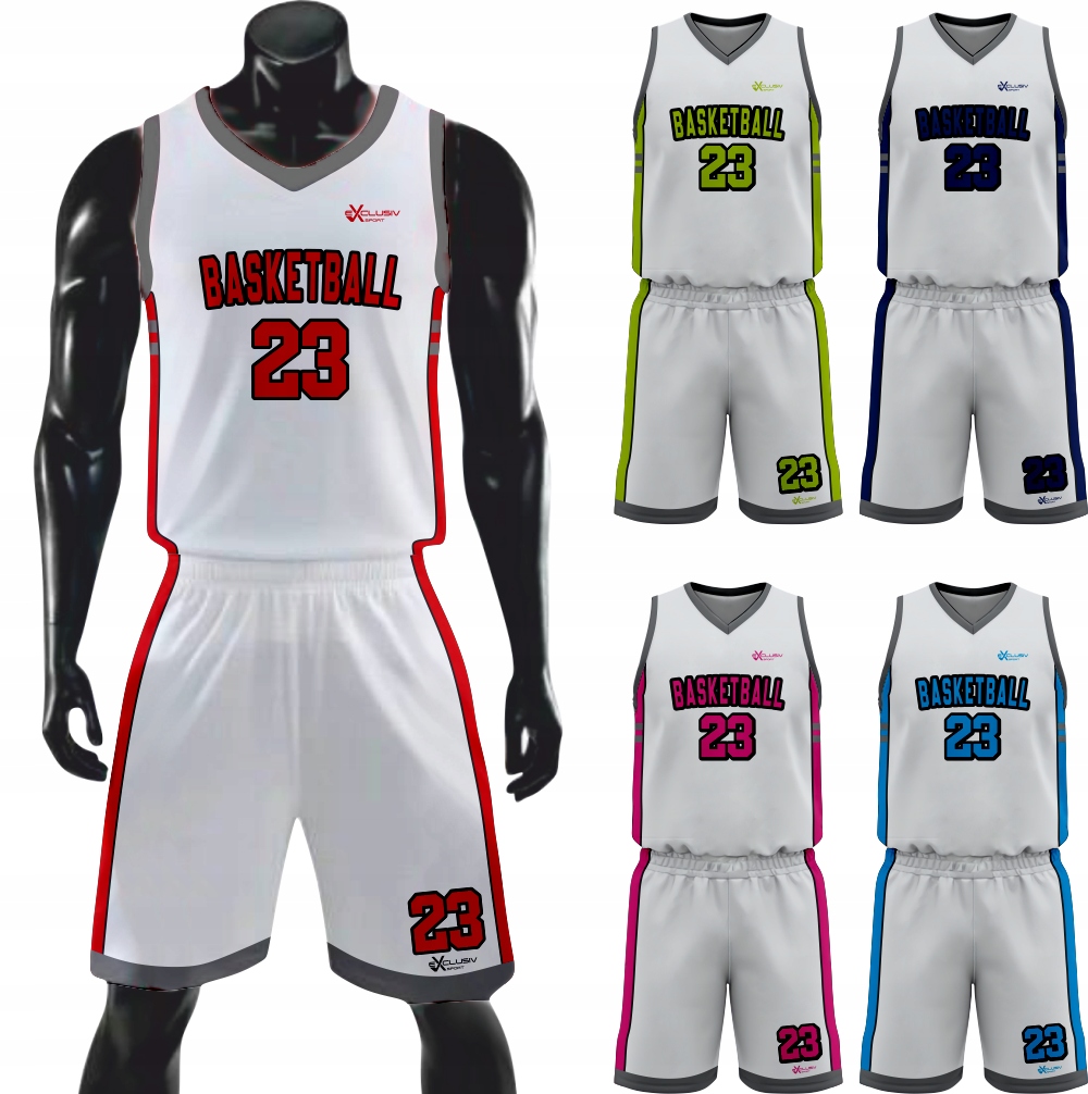 Strój Koszykarski Koszykówka Nadruk GRATIS