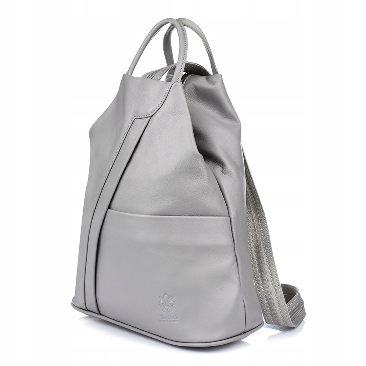 Batoh kožený dámský kultovní italský přes rameno kabelka kůže Beltimore