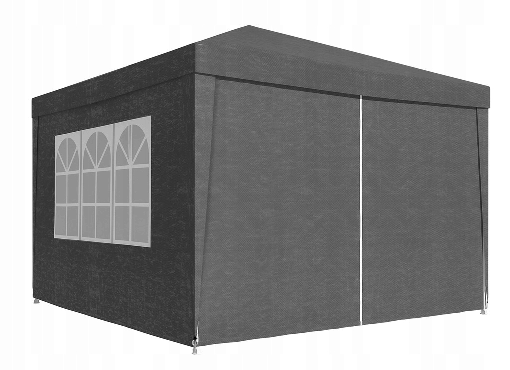Záhradný stan Pawilon do záhrady Obchodný cateringový stan 3x3 4 Steny