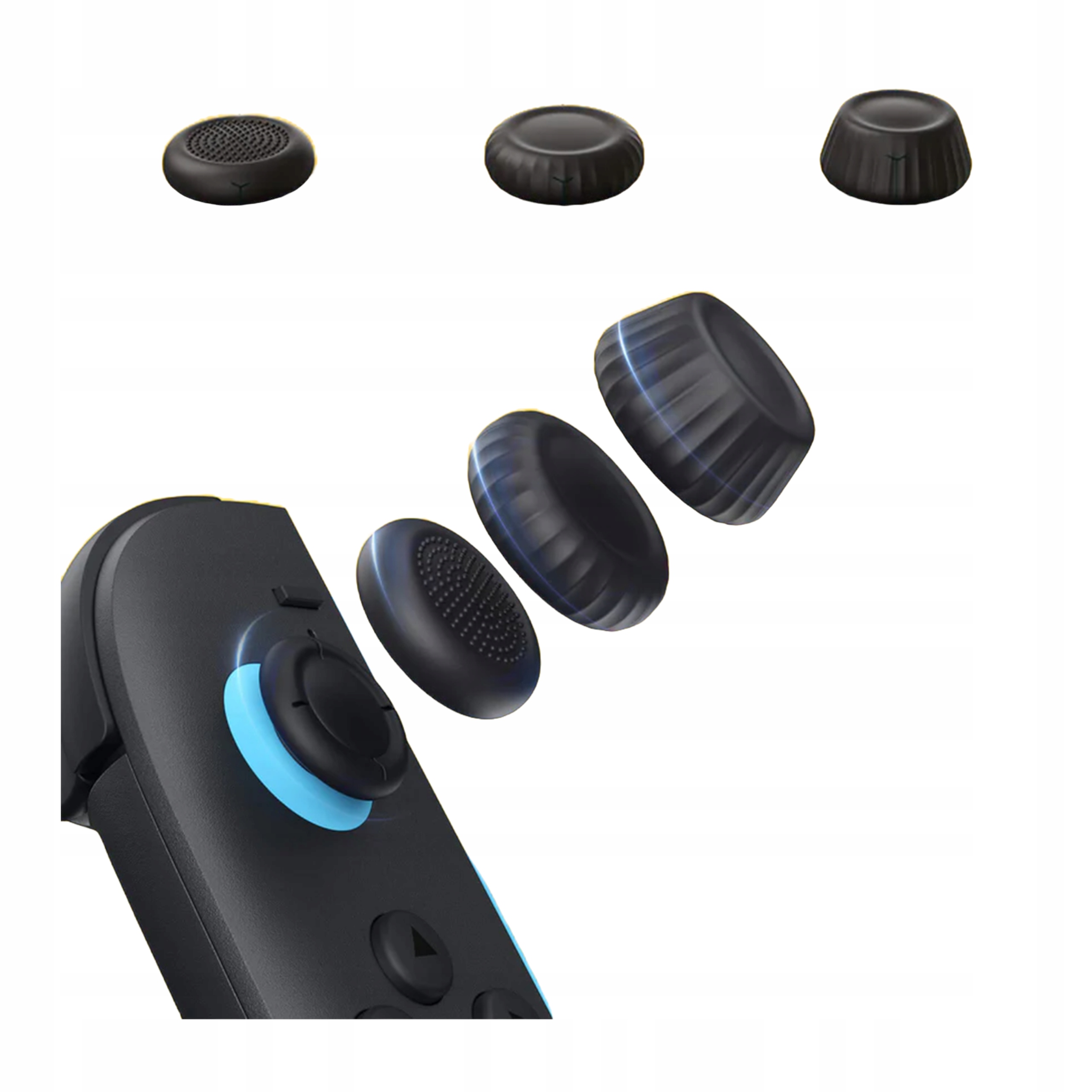 Zestaw nakładek 6w1 na gałki analogowe Joy-Con 3-pak do Nintendo Switch 2