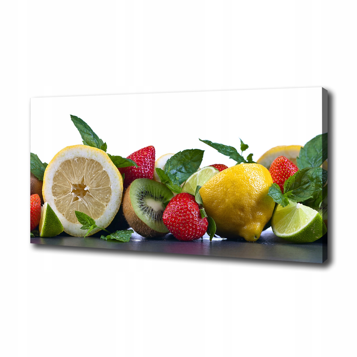 

Foto obraz na płótnie Owoce i warzywa 100x50 cm