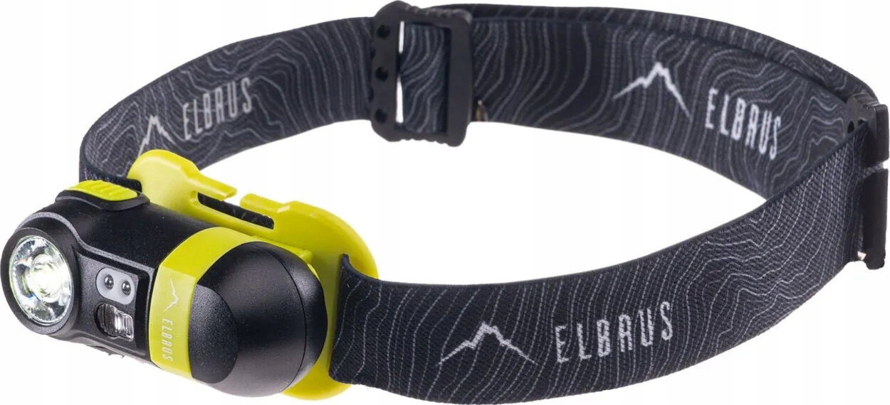 Čelovka Svítilna Na Hlavu Výkonná Elbrus Nova Light 600 Survival
