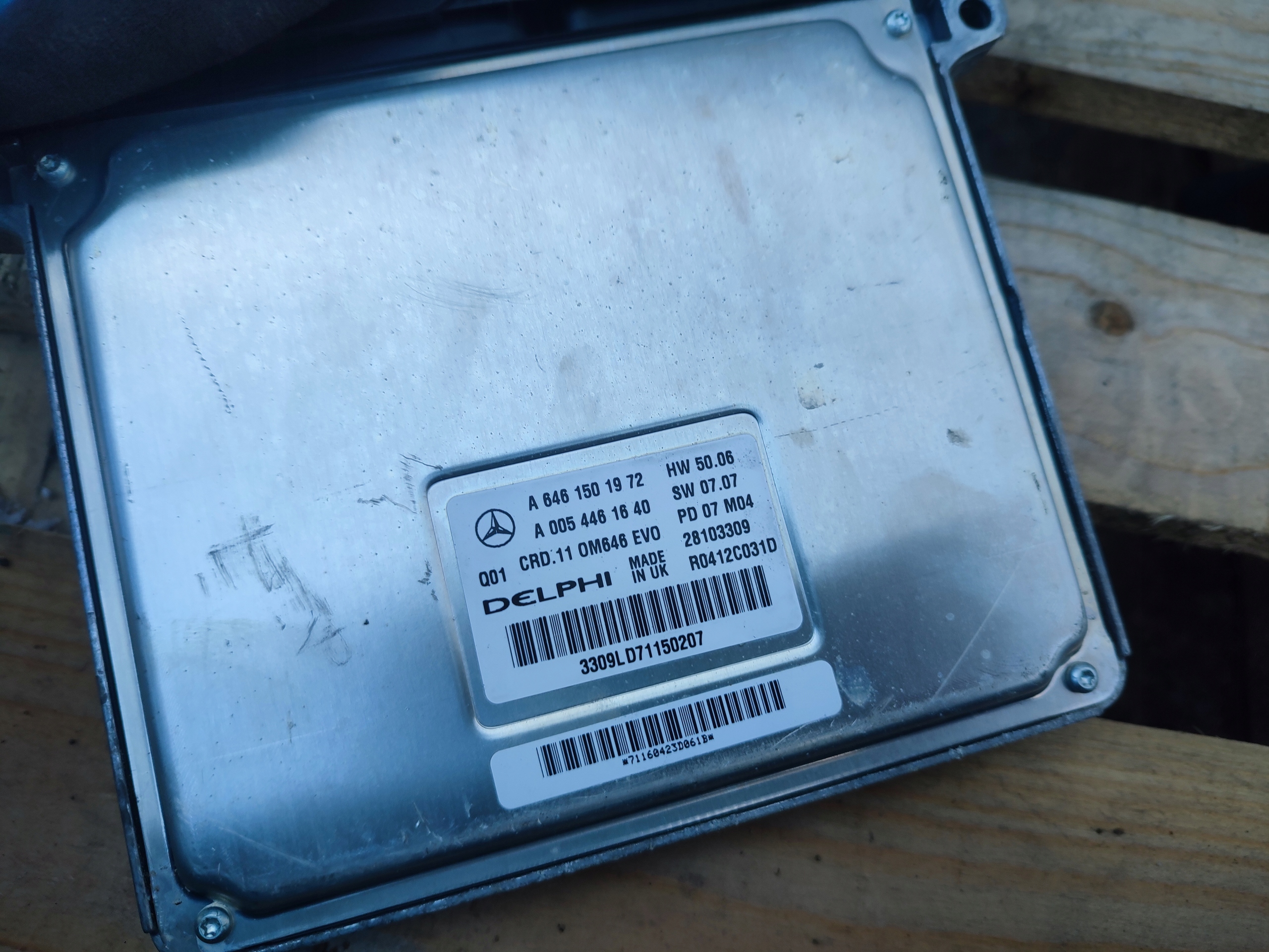 computer Motore MERCEDES W204 2.2 CDI A6461501972 A0054461640
