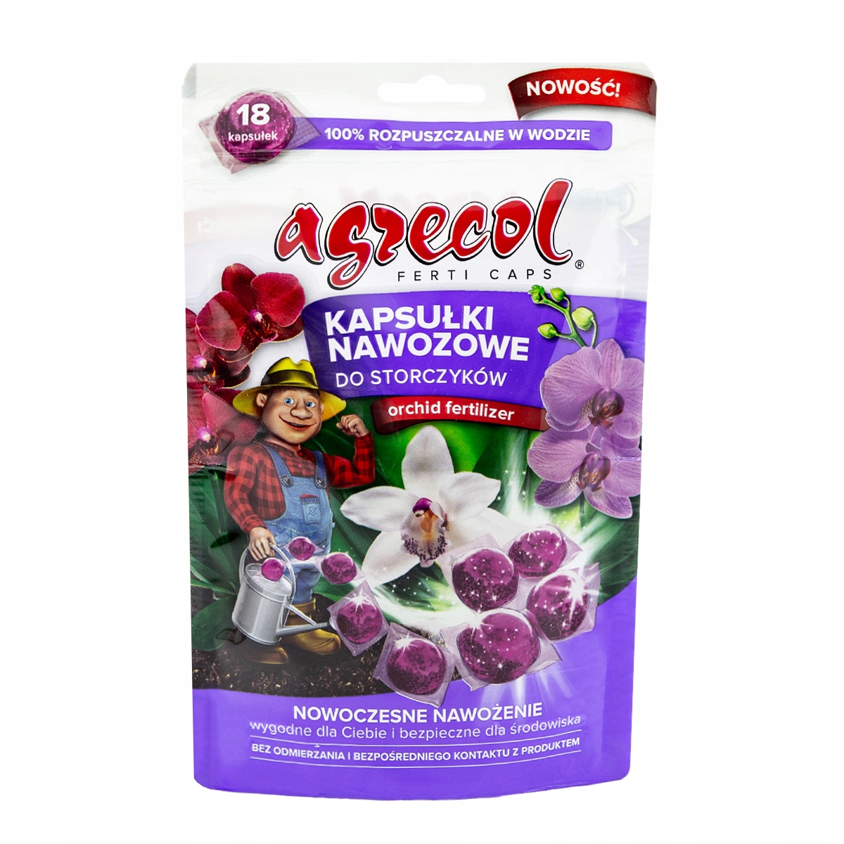 

Nawóz do storczyków w kapsułkach 70g