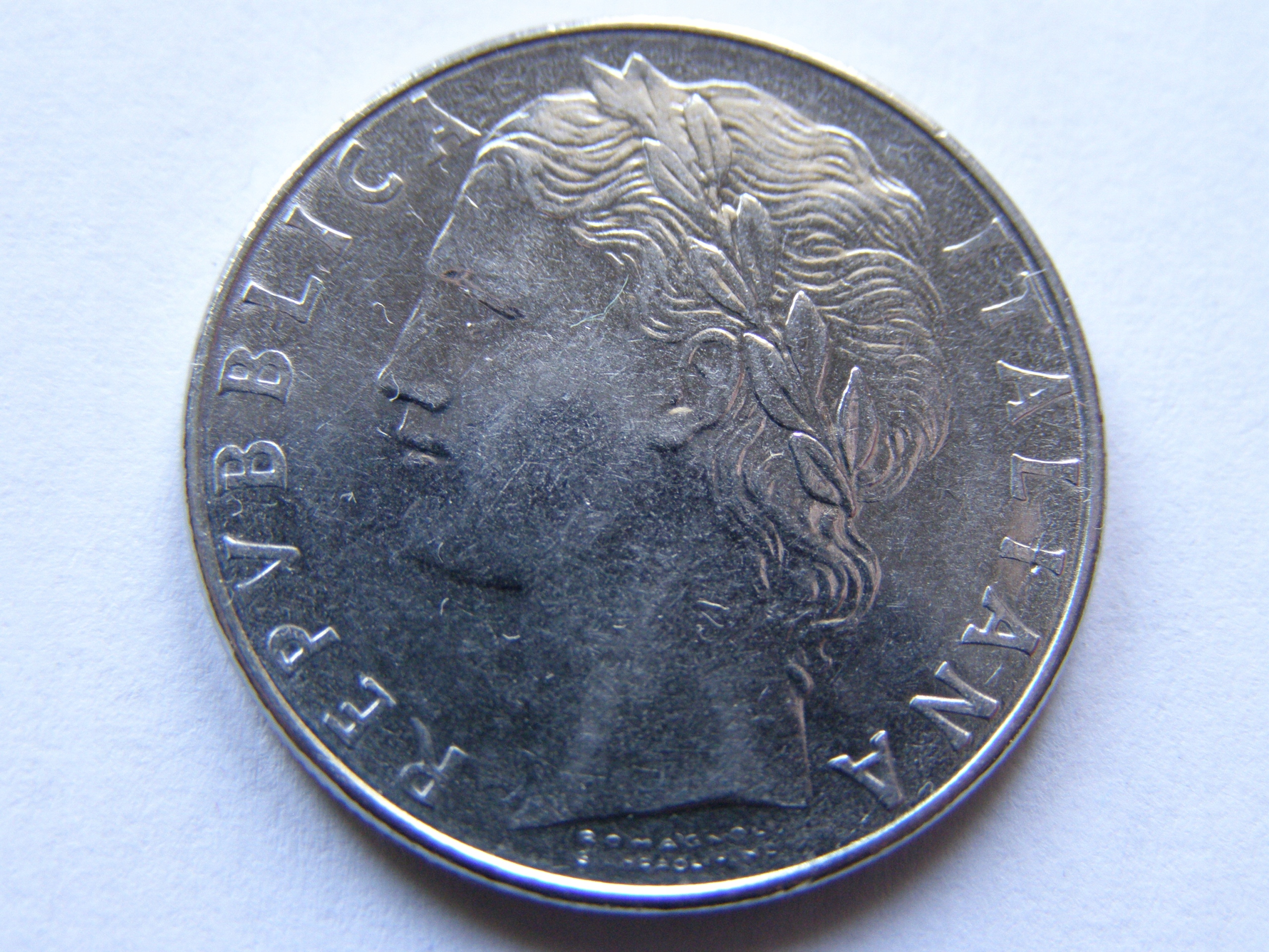 WŁOCHY ITALIA 100 LIRA 1977 ROK !!!!!!!!!!!!! 0449