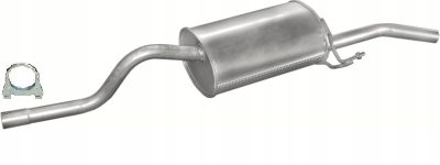 21.275 - ГЛУШИТЕЛЬ RENAULT THALIA 1.4 1.6 1.5 DCI