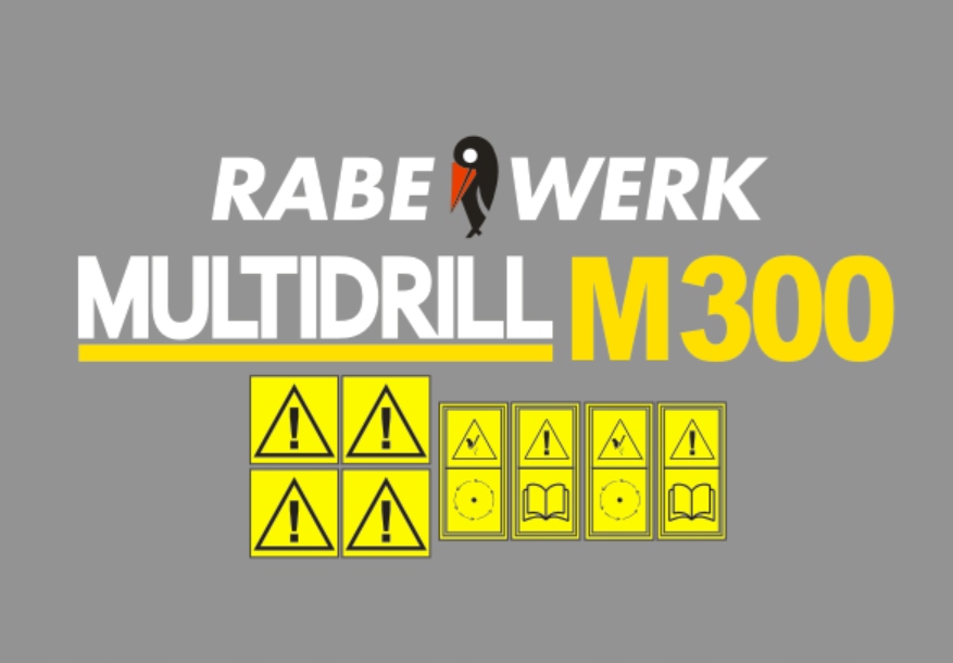 Samolepky Rabewerk Multidrill M300