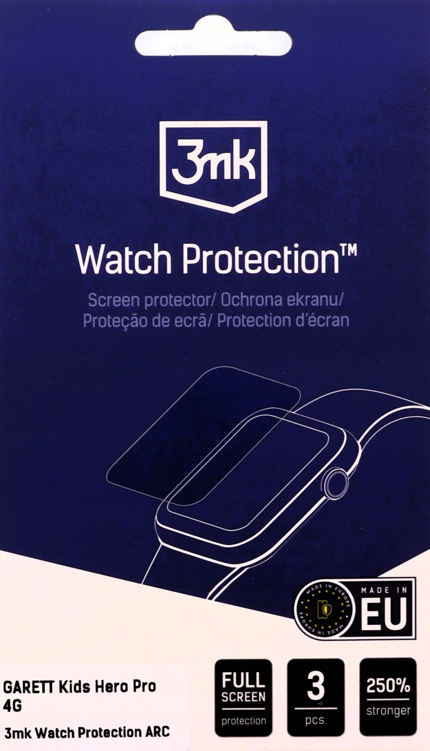 Garett Kids Hero Pro 4G 3MK Watch Protection Arc