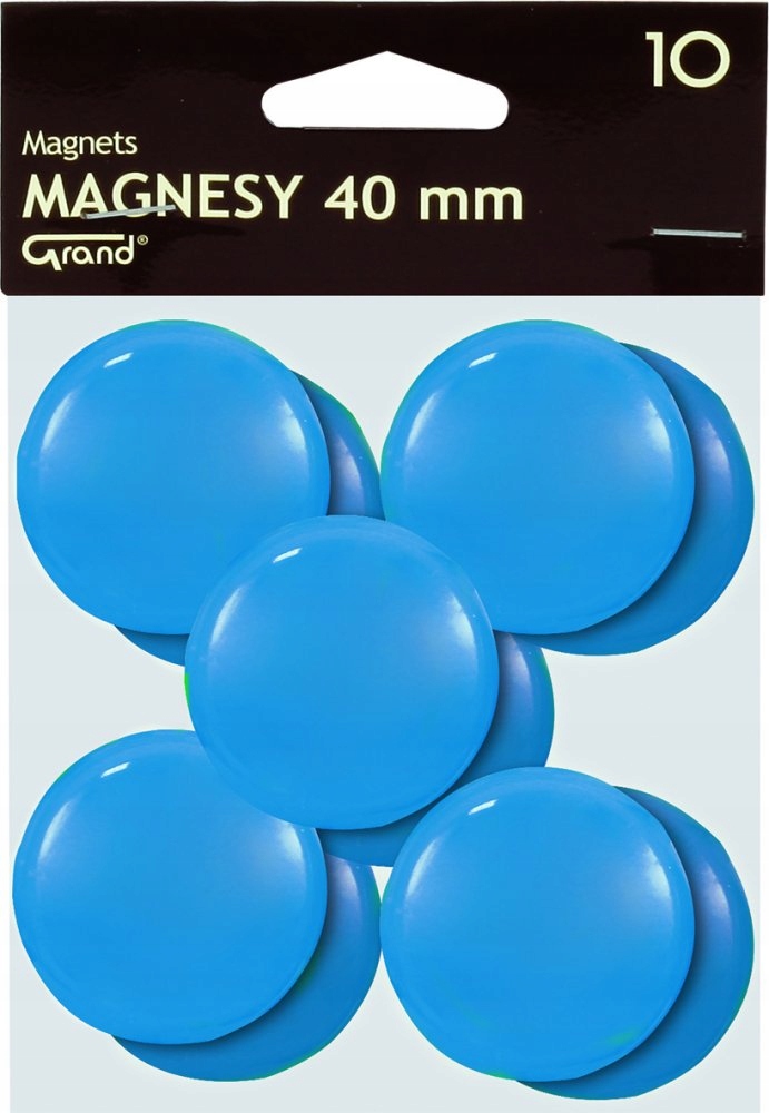 

Magnes Grand 40mm 10szt niebieski