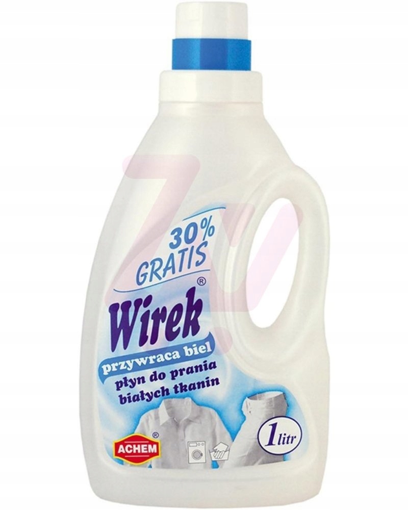 

Achem Wirek Płyn do prania białych tkanin 1L