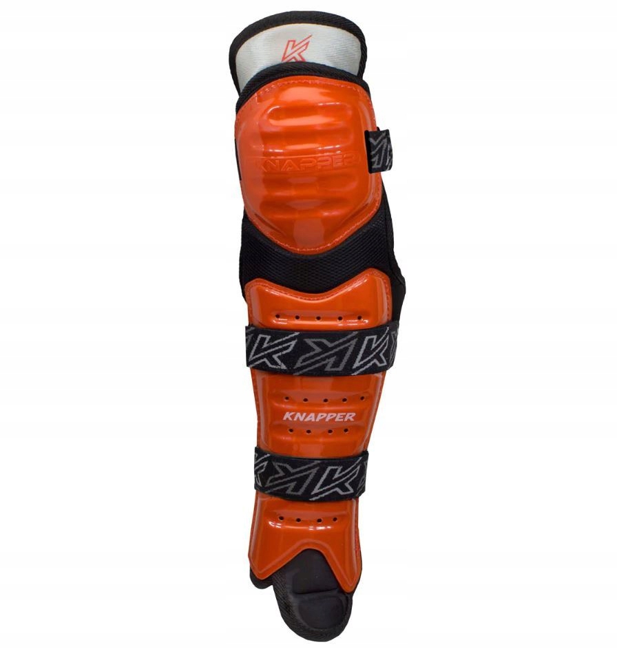 Knapper Hokejbalové holeně Knapper AK5, oranžová, 14"