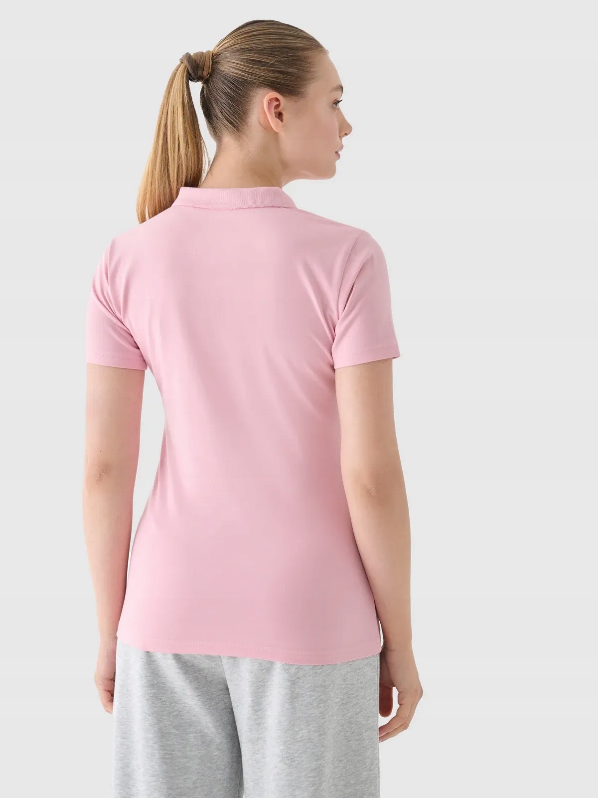 KOSZULKA DAMSKA 4F POLO T-SHIRT POLÓWKA BAWEŁNIANA ODDYCHAJĄCA MM00F317 Rozmiar M