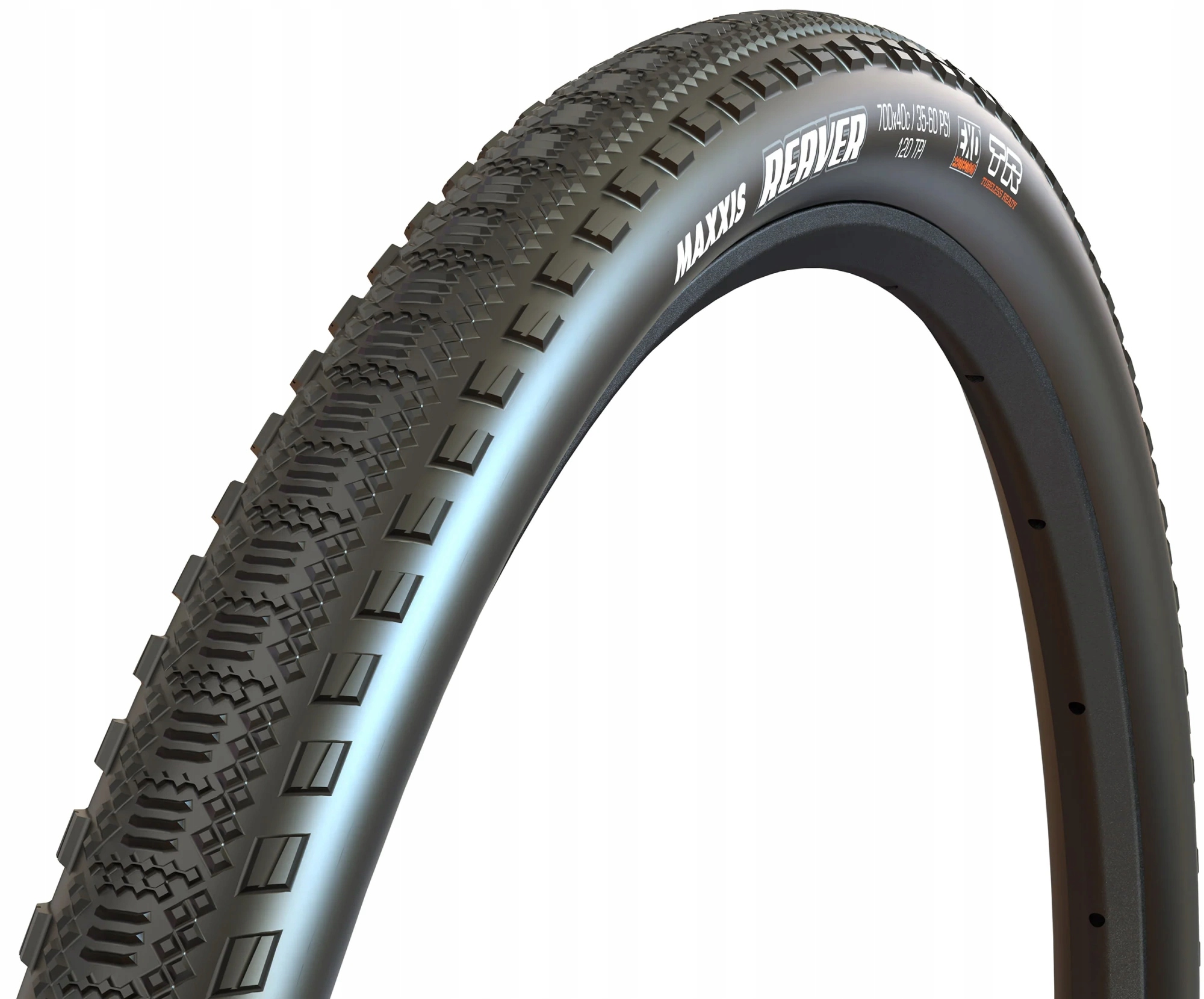 Opona Maxxis Reaver 700x45C TR-MX00552 Exo Tanwall 60 Tpi Drut