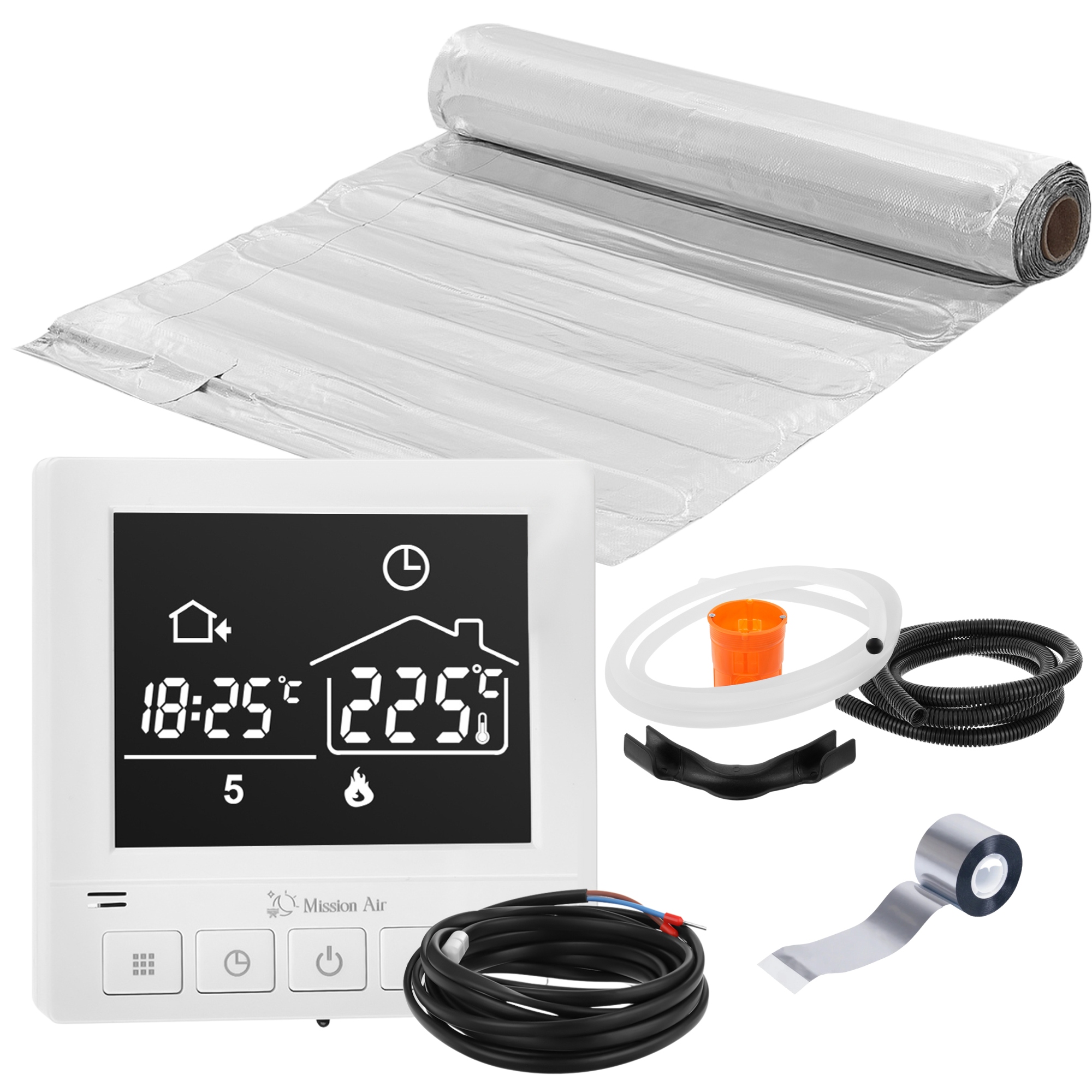 Set Vykurovacia podložka pod panely MAL-160W/m² 1m²