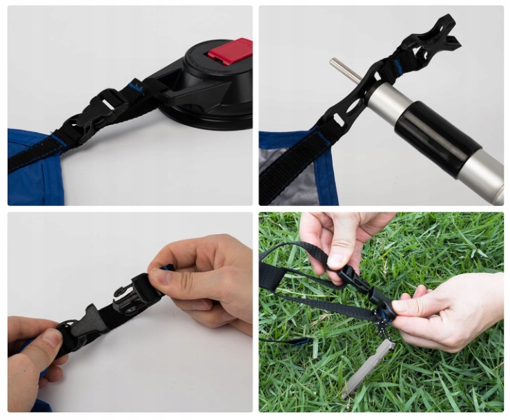 MARKIZA SAMOCHODOWA ŻAGIEL SŁONECZNY DO AUTA STELAŻ PRZECIW UV KEMPING DUŻA Stan opakowania oryginalne