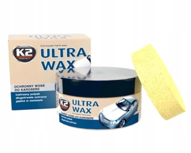 

K-2 Ultra Wax Twardy Wosk+ Gąbka K 073 250G