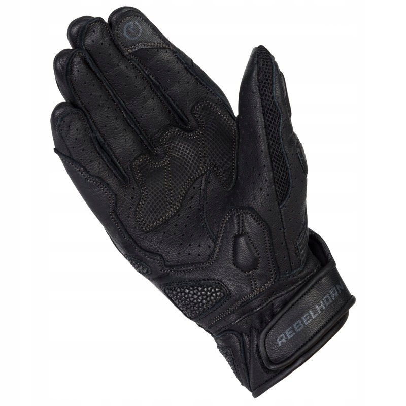 Dámske Motocyklové Rukavice Rebelhorn Flux 2 Čierne Wxl