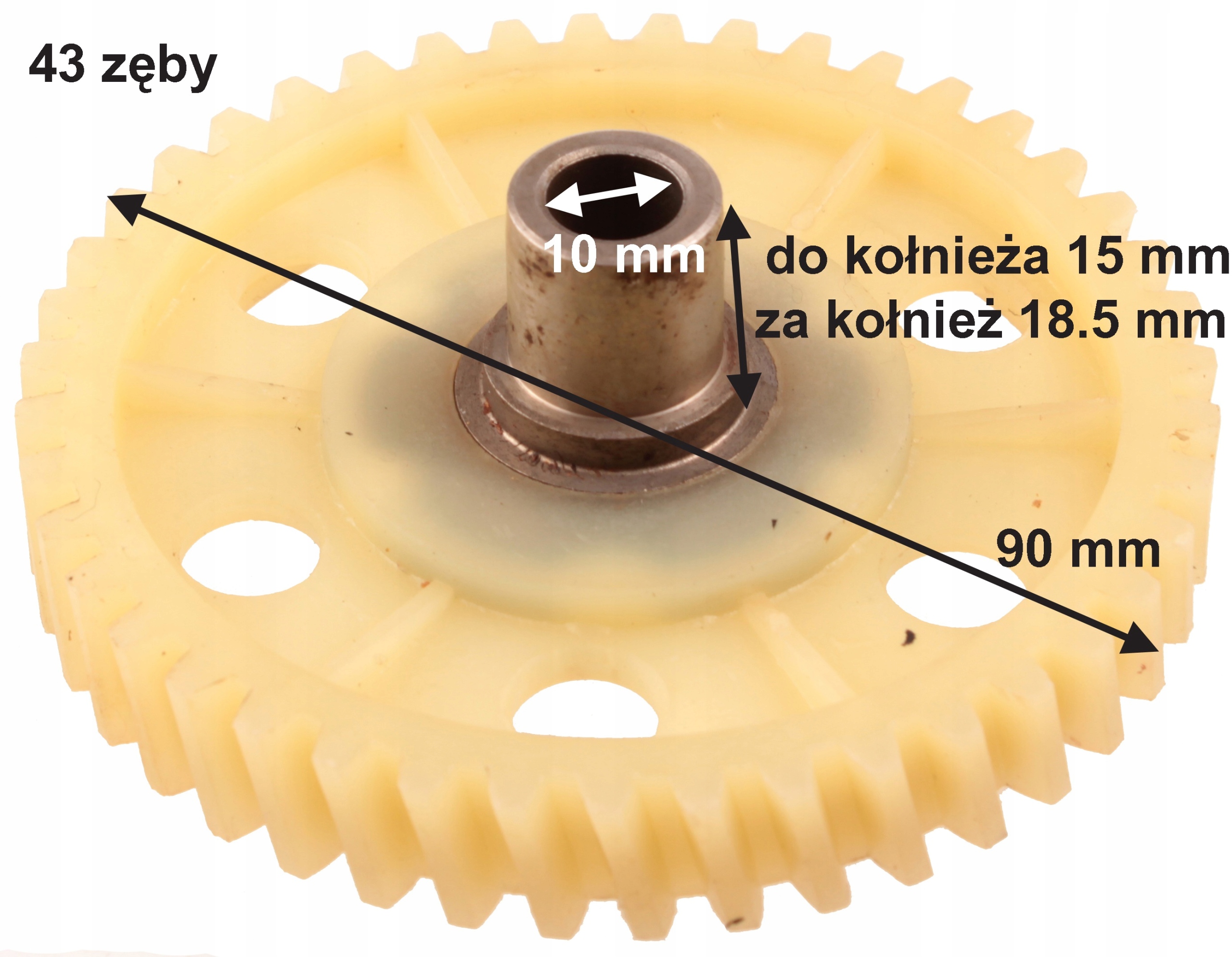 

Koło zębate zębatka piły elektryczne chińskie 43 Z