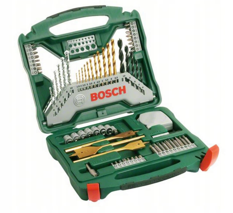 BOSCH ZESTAW WIERTEŁ I BITÓW TITANIUM X 70 ELEMENT