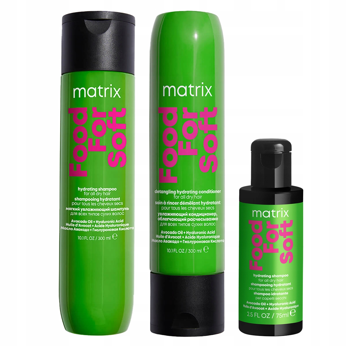 

Matrix Food For Soft szampon odżywka nawilżenie