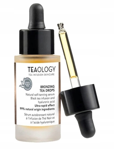 Tealogy samoopalovací sérum na obličej v kapkách s hyaluronem 30 ml