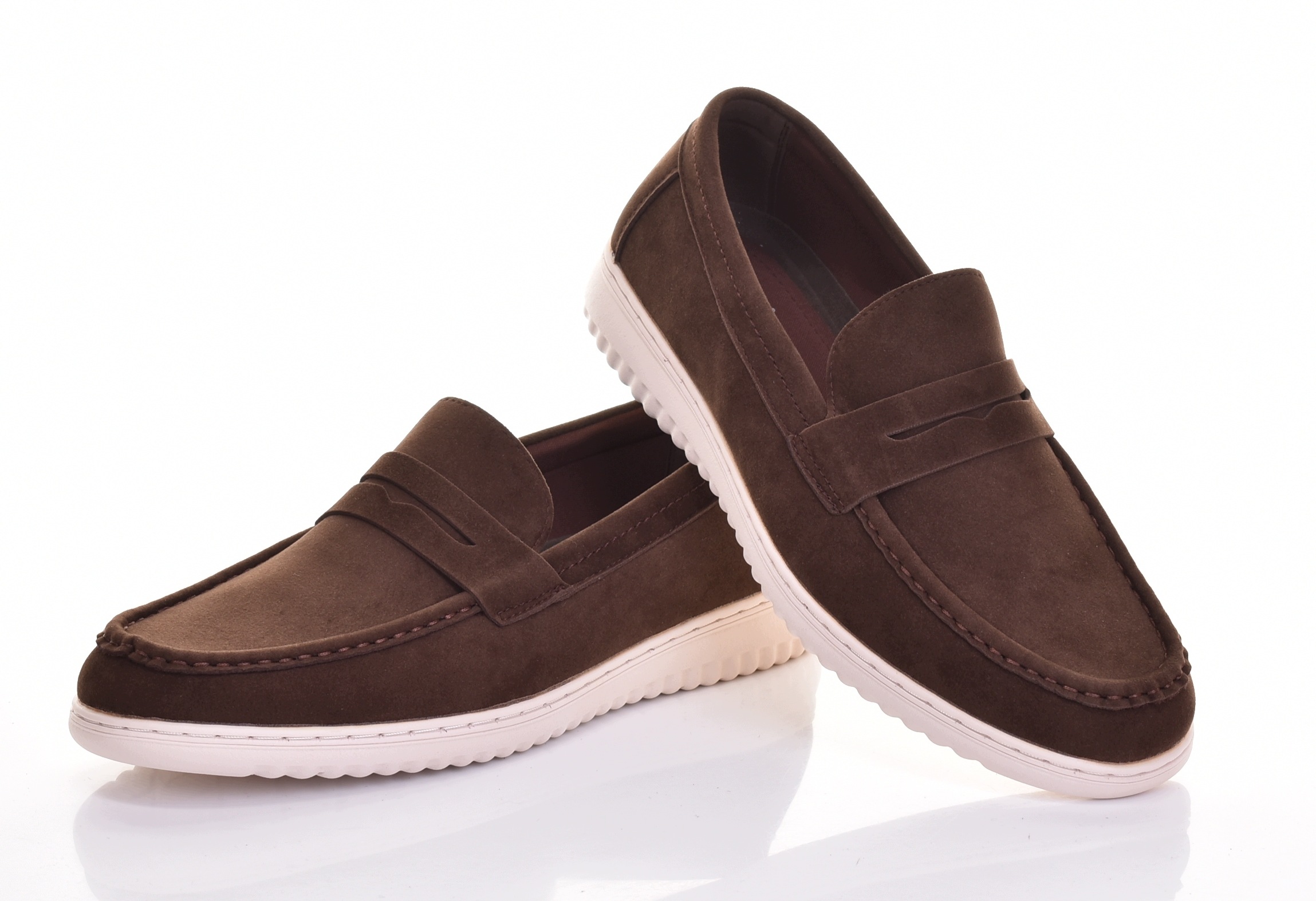Pánské Mokasíny Nazouvací Ekosemiš Elegantní Klasické Casual Módní